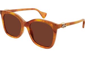 Gucci GG1071S 003 ONE SIZE (55) Havana Férfi Napszemüvegek