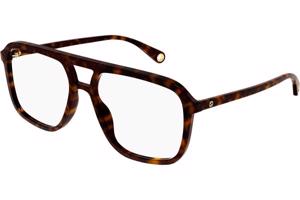 Gucci GG1078O 003 ONE SIZE (56) Havana Férfi Dioptriás szemüvegek