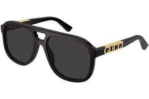 Gucci GG1188S 001 Polarized ONE SIZE (58) Fekete Unisex Napszemüvegek