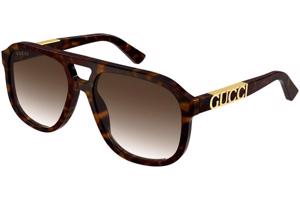 Gucci GG1188S 003 ONE SIZE (58) Havana Unisex Napszemüvegek