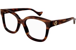 Gucci GG1258O 006 ONE SIZE (53) Havana Férfi Dioptriás szemüvegek