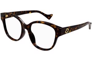 Gucci GG1260OA 002 ONE SIZE (52) Havana Férfi Dioptriás szemüvegek