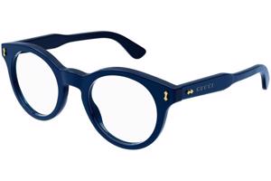 Gucci GG1266O 002 ONE SIZE (48) Kék Unisex Dioptriás szemüvegek