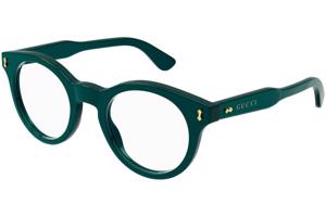 Gucci GG1266O 003 ONE SIZE (48) Zöld Unisex Dioptriás szemüvegek