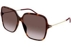 Gucci GG1267S 002 ONE SIZE (60) Havana Férfi Napszemüvegek