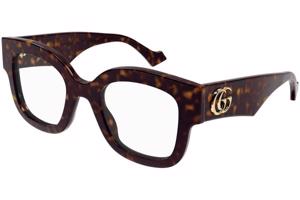 Gucci GG1423O 002 ONE SIZE (50) Havana Férfi Dioptriás szemüvegek