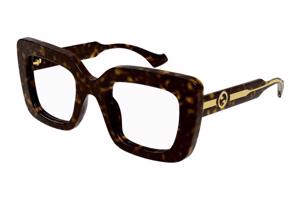 Gucci GG1554O 002 ONE SIZE (49) Havana Férfi Dioptriás szemüvegek