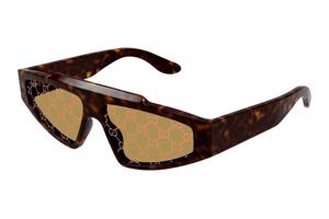 Gucci GG1591S 002 ONE SIZE (58) Havana Unisex Napszemüvegek