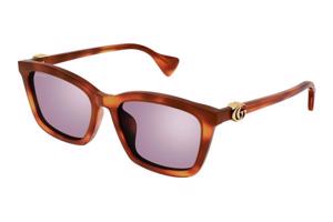 Gucci GG1596SK 004 ONE SIZE (55) Havana Férfi Napszemüvegek