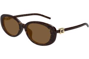 Gucci GG1684SA 004 ONE SIZE (55) Havana Férfi Napszemüvegek