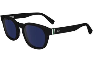 Lacoste L6015S 001 ONE SIZE (49) Fekete Unisex Napszemüvegek