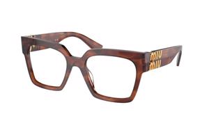 Miu Miu MU04UV 11Q1O1 ONE SIZE (52) Havana Férfi Dioptriás szemüvegek