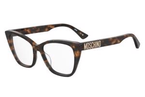 Moschino MOS642 086 ONE SIZE (52) Havana Férfi Dioptriás szemüvegek