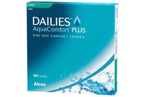 Napi Dailies AquaComfort Plus Tórikus (90 lencse)