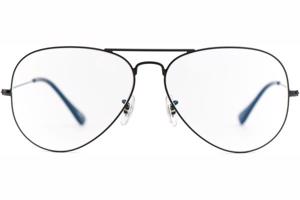 OiO by eyerim Nash Black blue-light [non-prescription] ONE SIZE (60) Fekete Unisex Dioptriás szemüvegek