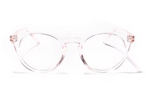 OiO by eyerim Pluto Crystal Pink ONE SIZE (49) Bézs Unisex Dioptriás szemüvegek