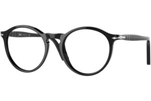 Persol PO3285V 95 L (50) Fekete Unisex Dioptriás szemüvegek