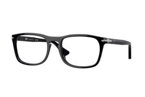 Persol PO3344V 95 L (54) Fekete Unisex Dioptriás szemüvegek