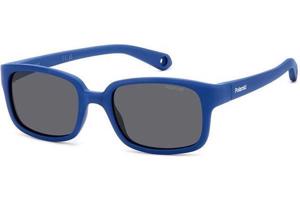 Polaroid Junior PLDK008/S FLL/M9 Polarized ONE SIZE (44) Kék Gyermek Napszemüvegek