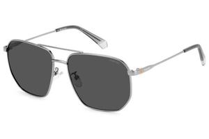 Polaroid PLD4141/G/S/X KJ1/M9 Polarized ONE SIZE (59) Ezüst Női Napszemüvegek