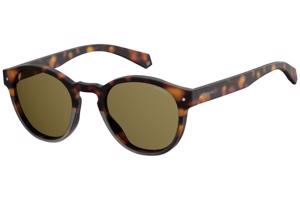 Polaroid PLD6042/S 086/SP Polarized ONE SIZE (49) Havana Unisex Napszemüvegek