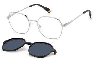 Polaroid PLD6184/CS 85K/C3 Polarized ONE SIZE (51) Ezüst Unisex Dioptriás szemüvegek