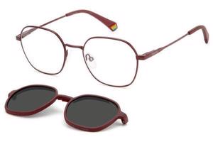 Polaroid PLD6184/CS LHF/M9 Polarized ONE SIZE (51) Vörös Unisex Dioptriás szemüvegek