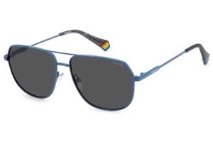 Polaroid PLD6195/S/X FLL/M9 Polarized ONE SIZE (58) Kék Unisex Napszemüvegek