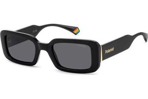 Polaroid PLD6208/S/X 807/M9 Polarized ONE SIZE (52) Fekete Férfi Napszemüvegek