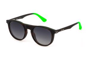 Police UK137 878P Polarized ONE SIZE (48) Havana Gyermek Dioptriás szemüvegek