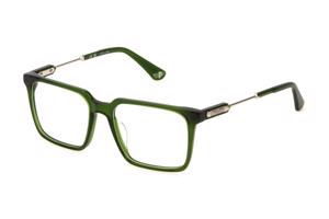 Police VPLN28 0G61 ONE SIZE (53) Zöld Női Dioptriás szemüvegek