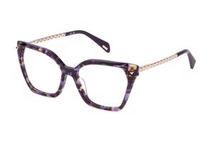 Police VPLN55 0759 ONE SIZE (53) Havana Férfi Dioptriás szemüvegek
