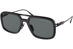 Prada PR57ZS 1BO5Z1 Polarized ONE SIZE (55) Fekete Női Napszemüvegek