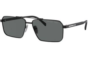 Prada PRA57S 1AB5Z1 Polarized L (61) Fekete Női Napszemüvegek