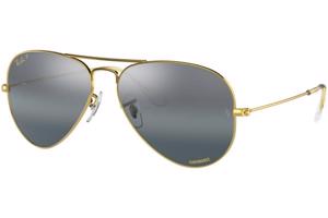 Ray-Ban Aviator Chromance Collection RB3025 9196G6 Polarized S (55) Arany Unisex Napszemüvegek