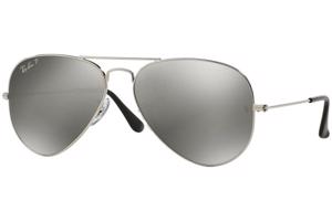 Ray-Ban Aviator Classic RB3025 003/59 Polarized M (58) Ezüst Unisex Napszemüvegek