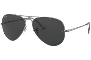 Ray-Ban Aviator Metal II RB3689 004/48 Polarized L (62) Ezüst Unisex Napszemüvegek