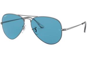 Ray-Ban Aviator Metal II RB3689 004/S2 Polarized M (58) Ezüst Unisex Napszemüvegek