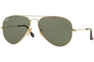 Ray-Ban Aviator RB3025 181 L (62) Arany Unisex Napszemüvegek