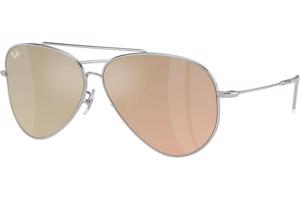 Ray-Ban Aviator Reverse RBR0101S 003/2O M (59) Ezüst Unisex Napszemüvegek