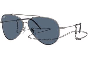 Ray-Ban Aviator Reverse RBR0101S 004/3A M (59) Ezüst Unisex Napszemüvegek