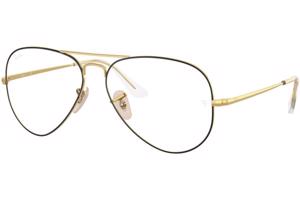 Ray-Ban Aviator RX6489 2890 M (55) Arany Unisex Dioptriás szemüvegek