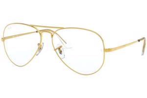 Ray-Ban Aviator RX6489 3086 L (58) Arany Unisex Dioptriás szemüvegek