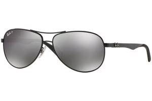 Ray-Ban Carbon Fibre RB8313 002/K7 Polarized L (61) Fekete Női Napszemüvegek