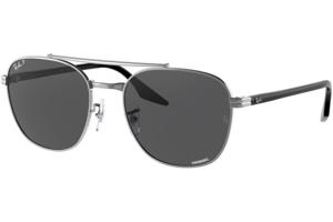 Ray-Ban Chromance Collection RB3688 004/K8 Polarized L (58) Ezüst Unisex Napszemüvegek