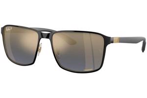 Ray-Ban Chromance Collection RB3721CH 187/J0 Polarized ONE SIZE (59) Fekete Unisex Napszemüvegek