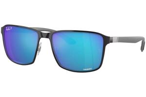 Ray-Ban Chromance Collection RB3721CH 9144A1 Polarized ONE SIZE (59) Fekete Unisex Napszemüvegek