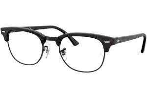 Ray-Ban Clubmaster Optics RX5154 2077 M (51) Fekete Unisex Dioptriás szemüvegek