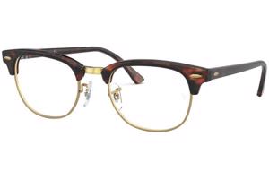 Ray-Ban Clubmaster RX5154 8058 M (51) Havana Unisex Dioptriás szemüvegek