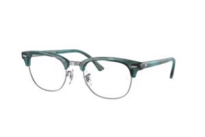 Ray-Ban Clubmaster RX5154 8377 L (53) Ezüst Unisex Dioptriás szemüvegek